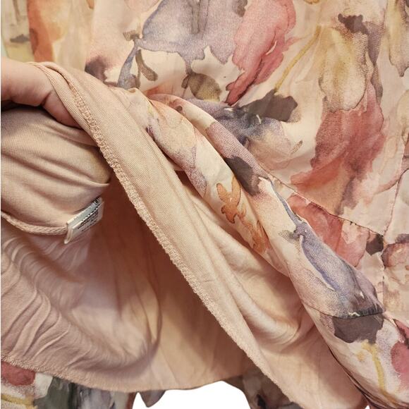 Pink and Purple Ruffled Tiered Sundress made in Italy 🇮🇹 - Picture 6 of 8